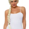 LEG AVENUE Blonde Long Braid Wig