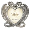 Silver Love Dragon Photo Frame