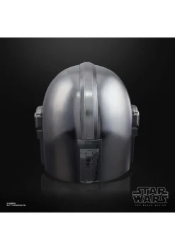 Hasbro Adult Mandalorian Black Series Helmet -Fun Costumes Shop mandalorian black series electronic helmet alt 3