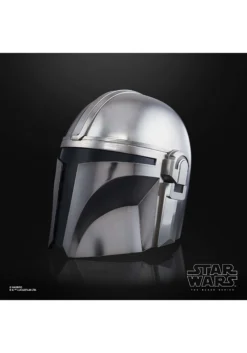 Hasbro Adult Mandalorian Black Series Helmet -Fun Costumes Shop mandalorian black series electronic helmet alt 4