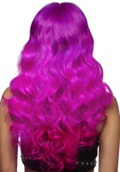 Smiffys Fuchsia Passion Manic Panic Siren Wig -Fun Costumes Shop manic panic fushsia passion siren wig alt 2