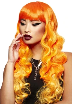 Smiffys Manic Panic Mermaid Psychedelic Sunrise Siren Wig For Women -Fun Costumes Shop manic panic mermaid psychedelic sunrise siren wig alt 3