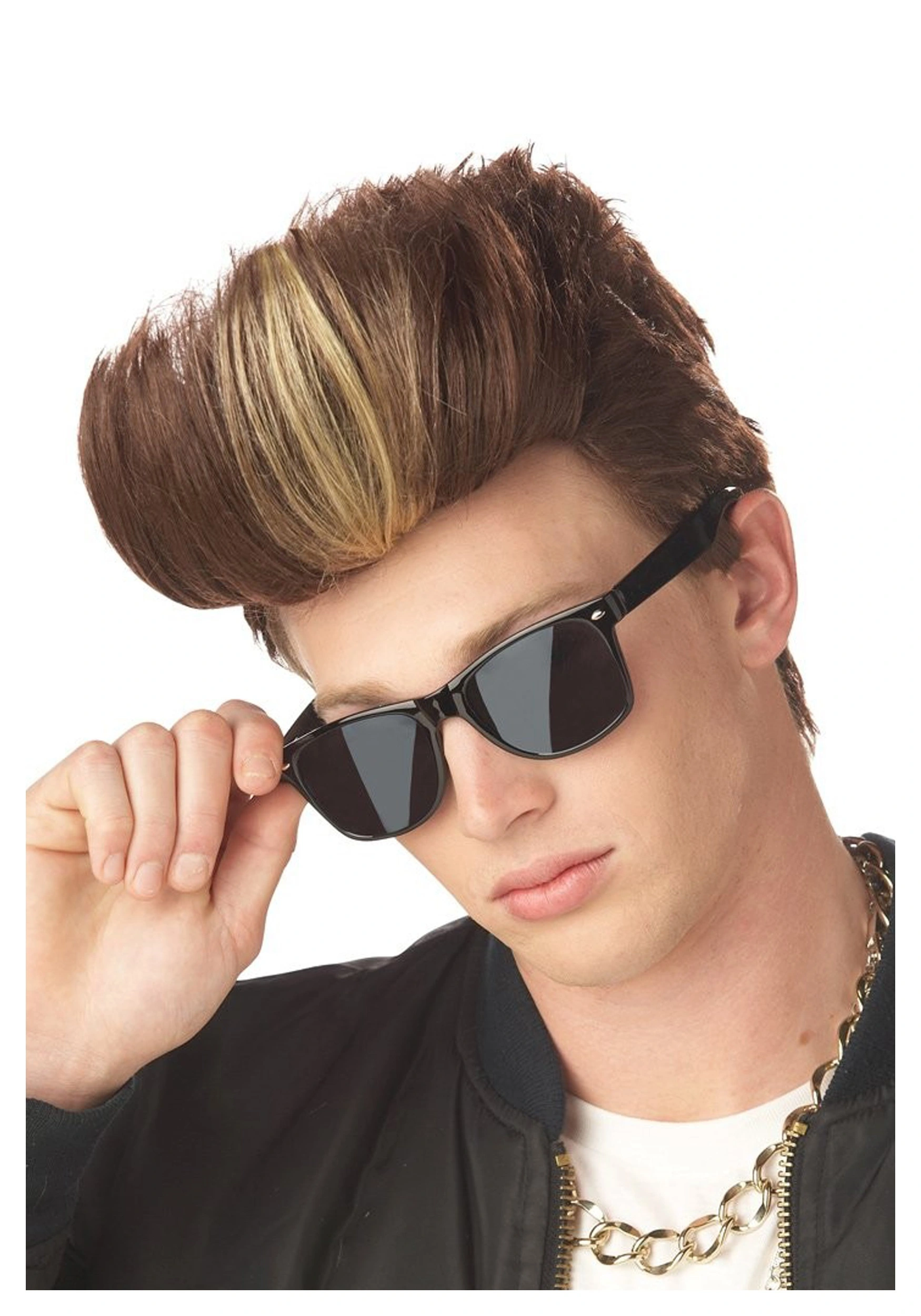 MC Poser Rapper Wig 1 MC Poser Rapper Wig