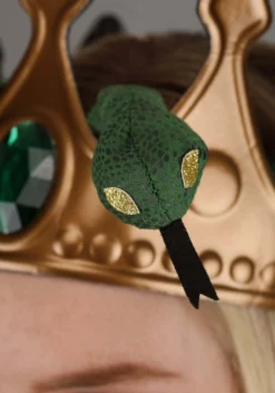 Medusa Snake Costume Crown For Women -Fun Costumes Shop medusa snake crown alt 2