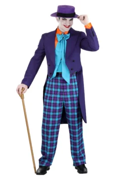 Joker 1989 Batman Suit Pants -Fun Costumes Shop mens 1989 batman joker suit pants alt 2