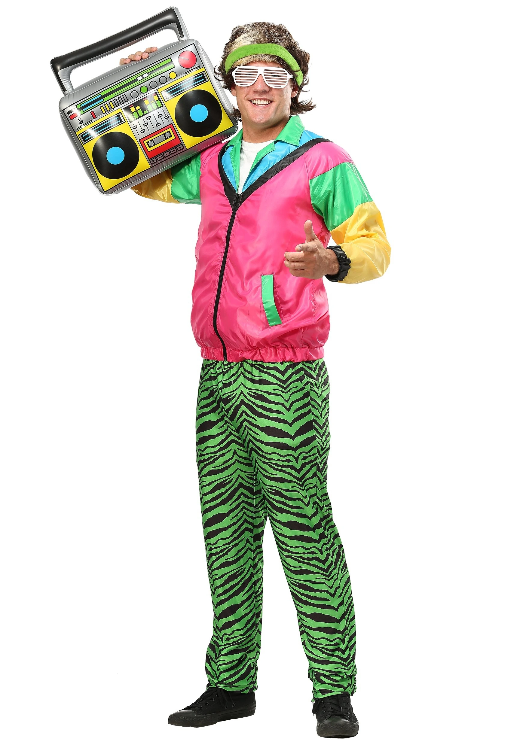 Men's 80s Jock Costume 1 Men's 80s Jock Costume