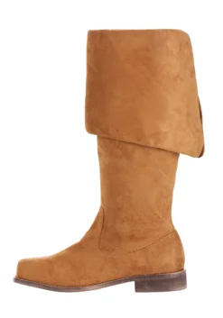 Brown Captain Pirate Boots For Men -Fun Costumes Shop mens brown captain pirate boots 1