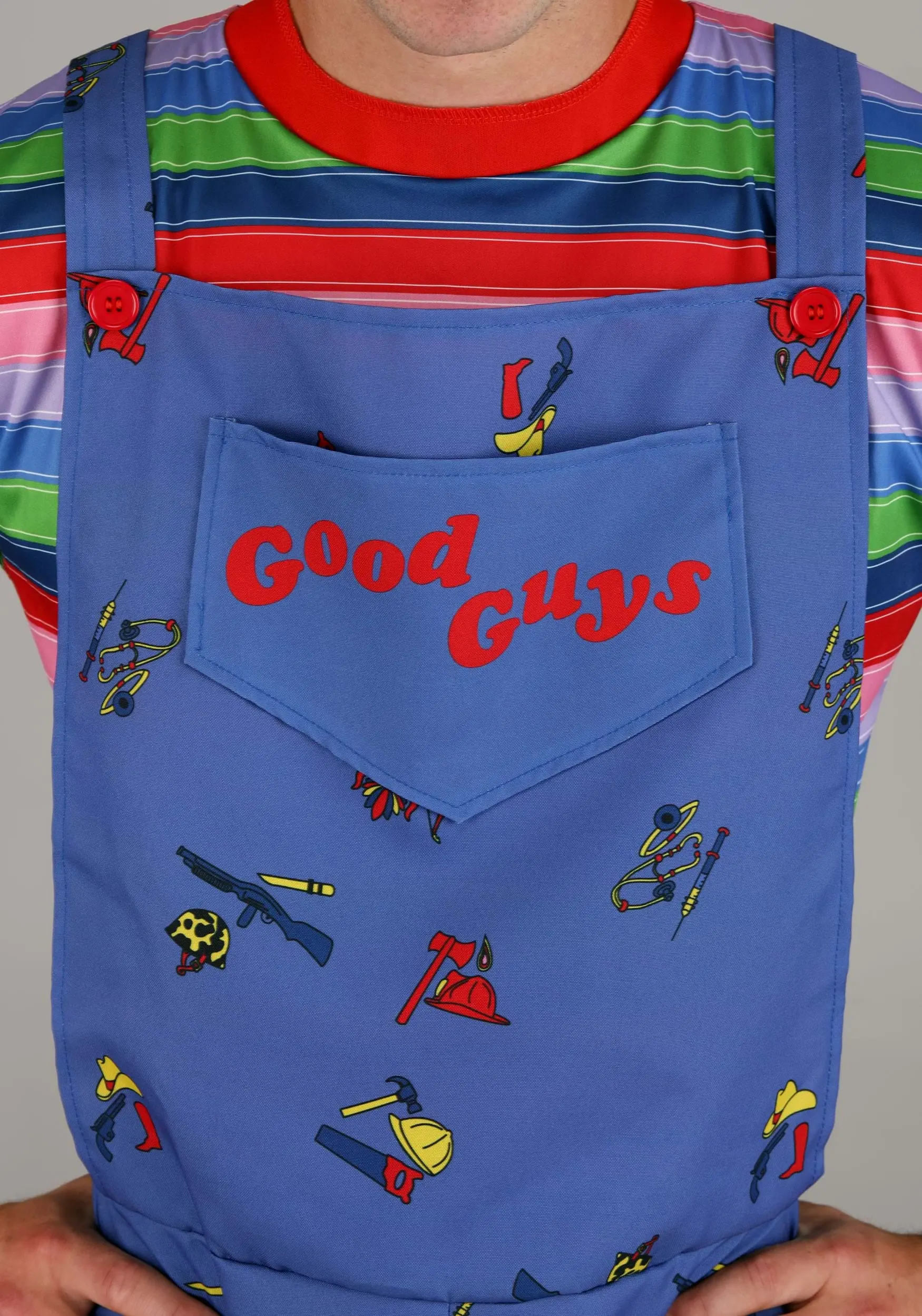 Child's Play Chucky Costume For Men 3 Child's Play Chucky Costume For Men - Image 3