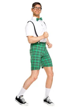 MUSIC LEGS Classroom Nerd Costume For Men