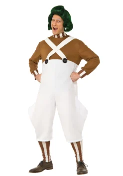 Mens Deluxe Oompa Loompa Costume