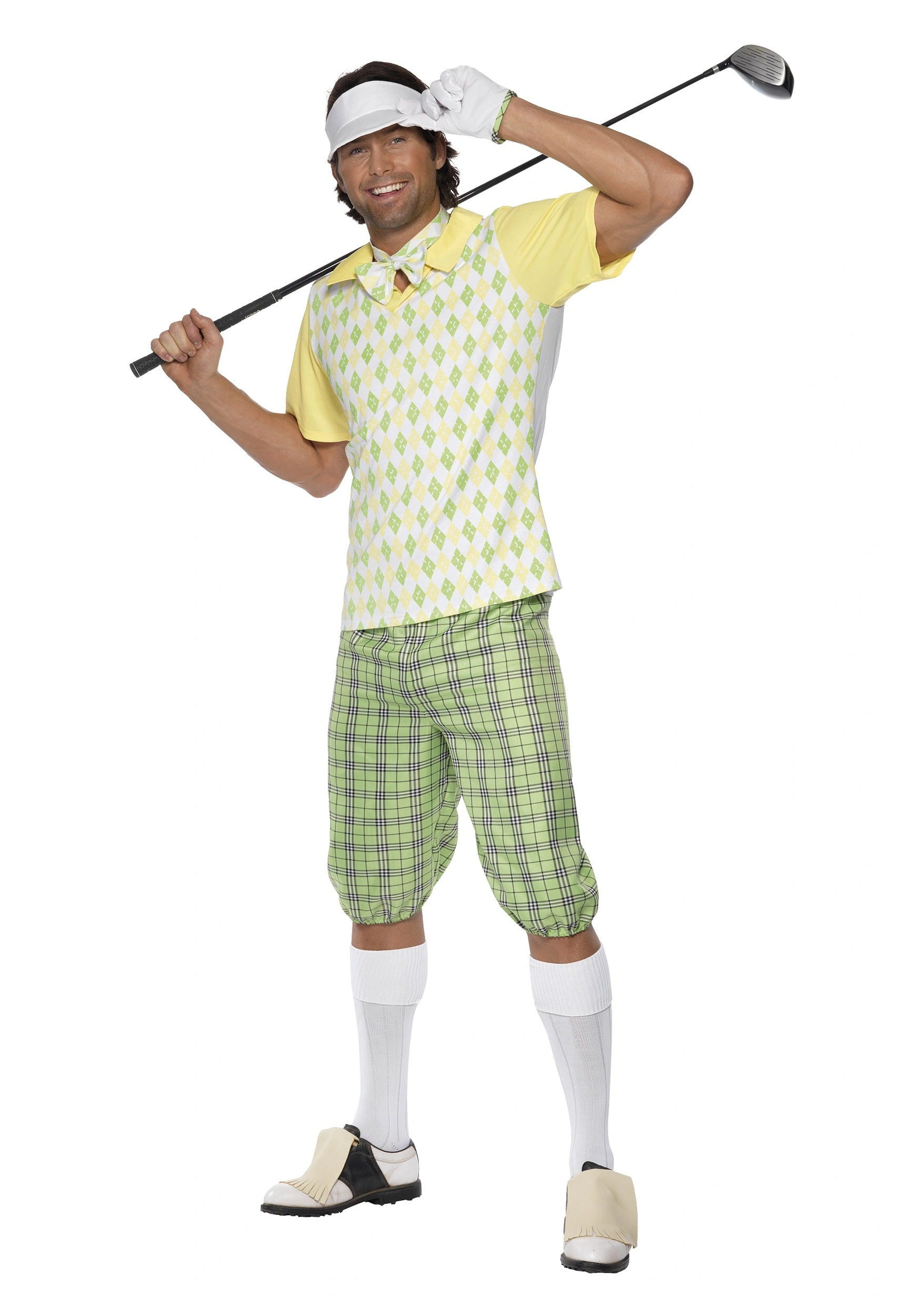 Smiffys Men's Gone Golfing Costume 1 Smiffys Men's Gone Golfing Costume
