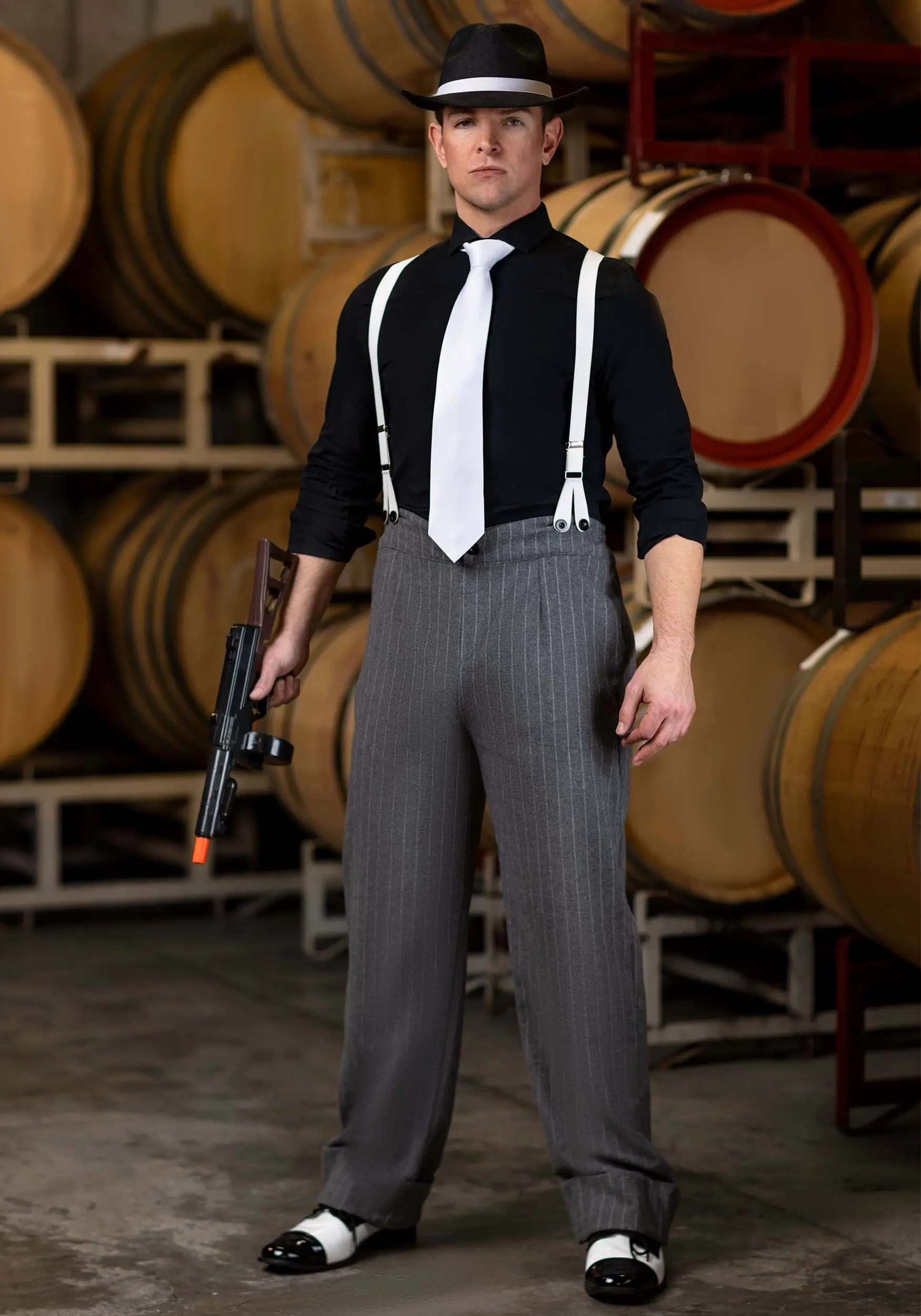 Men's Mafia Underboss Costume 1 Men's Mafia Underboss Costume