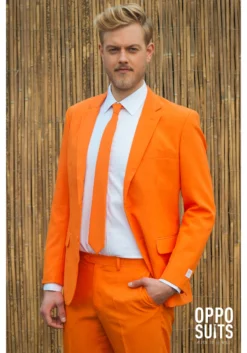 Men's OppoSuits Orange Suit Costume 5 Men's OppoSuits Orange Suit Costume -Fun Costumes Shop mens opposuits orange suit 1