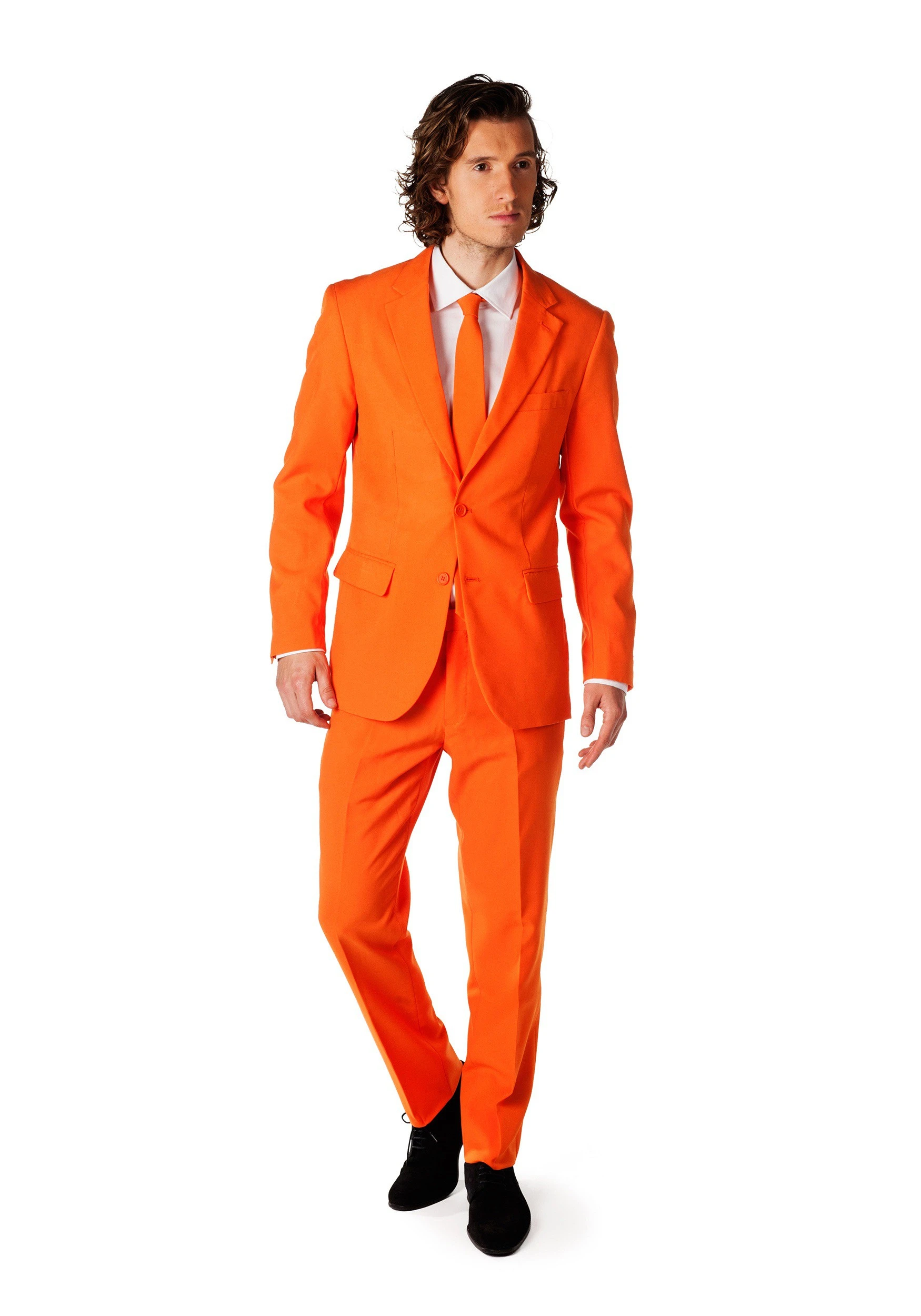 Men's OppoSuits Orange Suit Costume 1 Men's OppoSuits Orange Suit Costume
