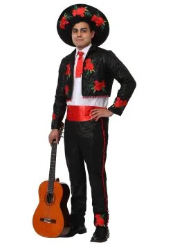Plus Size Mariachi Costume For Men