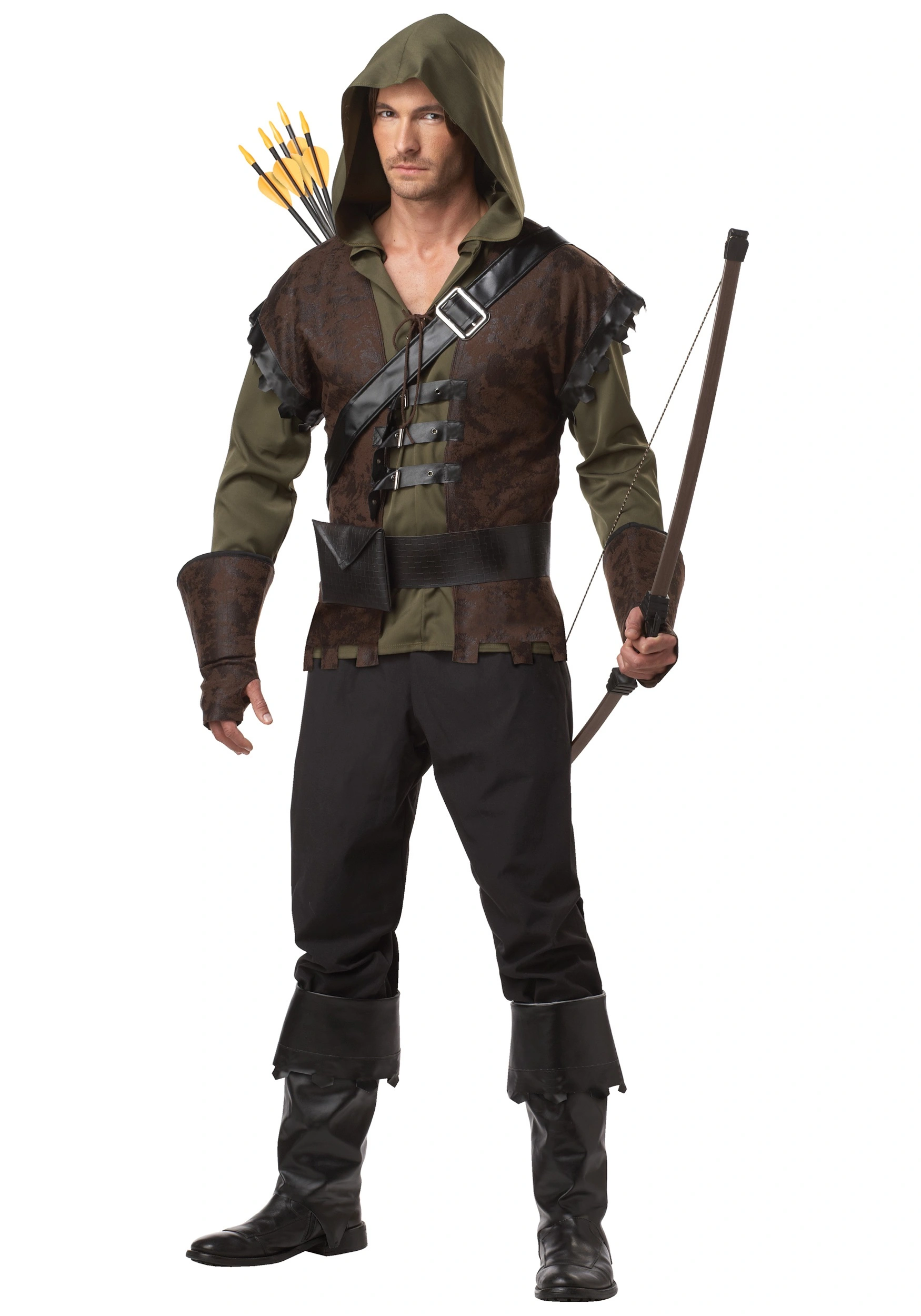 Mens Realistic Robin Hood Costume 1 Mens Realistic Robin Hood Costume