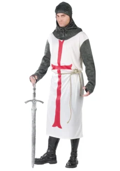Fun World Men's Templar Knight Costume