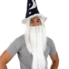 Merlin Beard And Wig Costume Kit