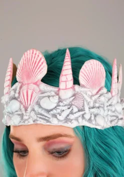 Mermaid Costume Crown Accessory -Fun Costumes Shop mermaid crown alt 2