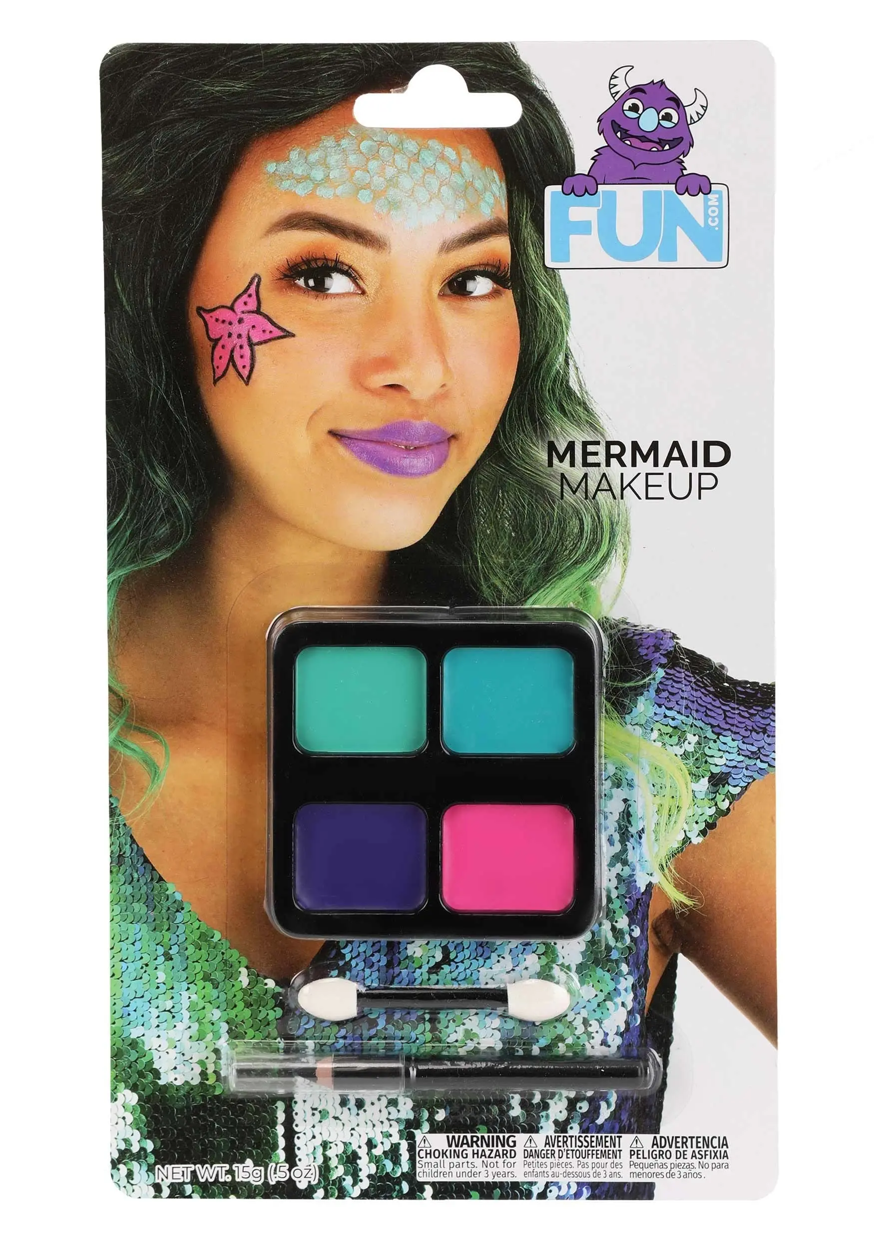 Mermaid Costume Makeup Kit 1 Mermaid Costume Makeup Kit