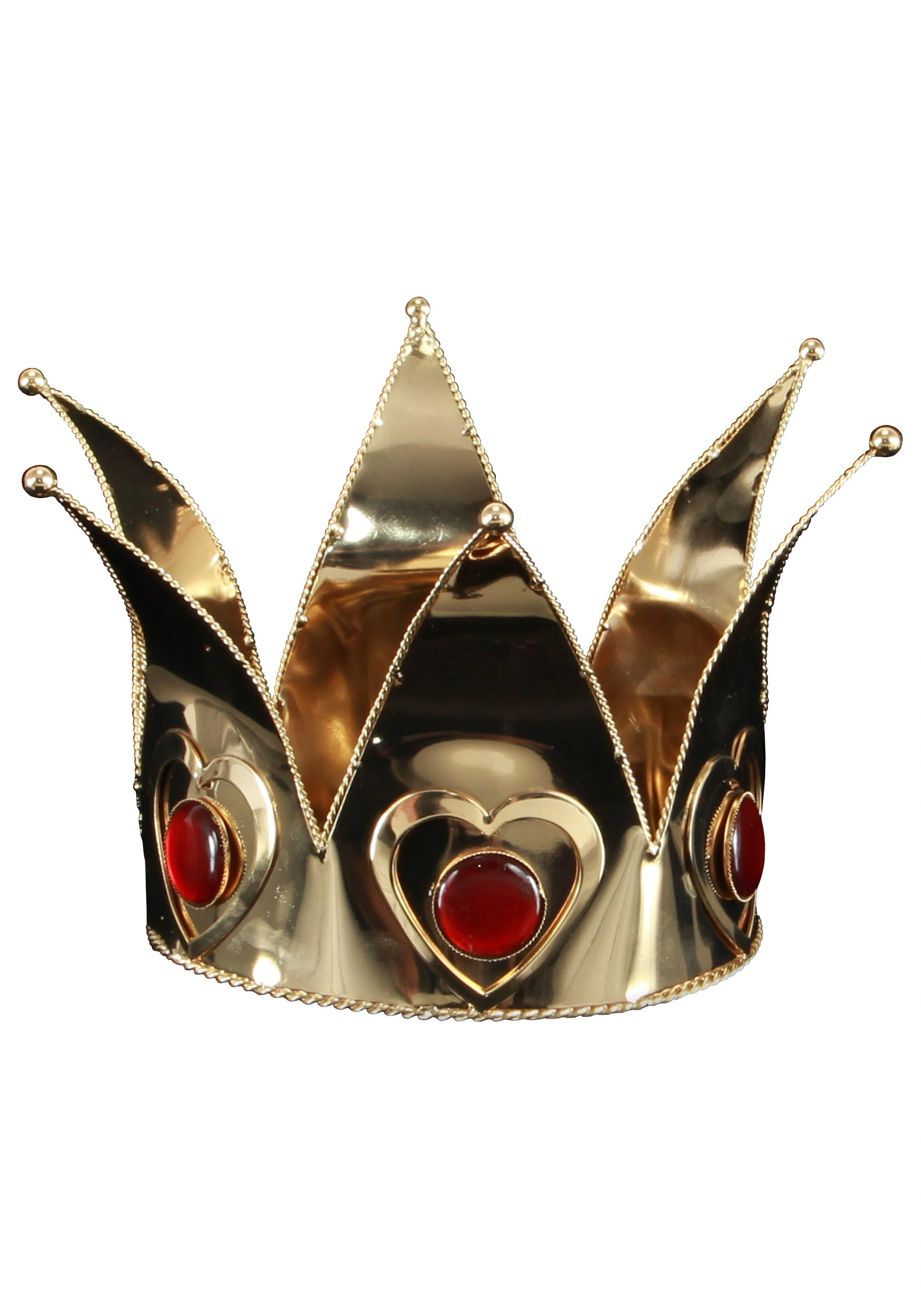 Mini Queen Of Hearts Costume Crown For Adults 1 Mini Queen Of Hearts Costume Crown For Adults