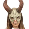 Mythical Skull Mask With Horns