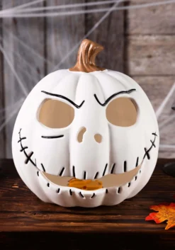 Disney Nightmare Before Christmas Jack Skellington Light Up Pumpkin