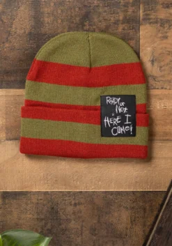 Nightmare On Elm Street Standard VHS Woven Label Beanie