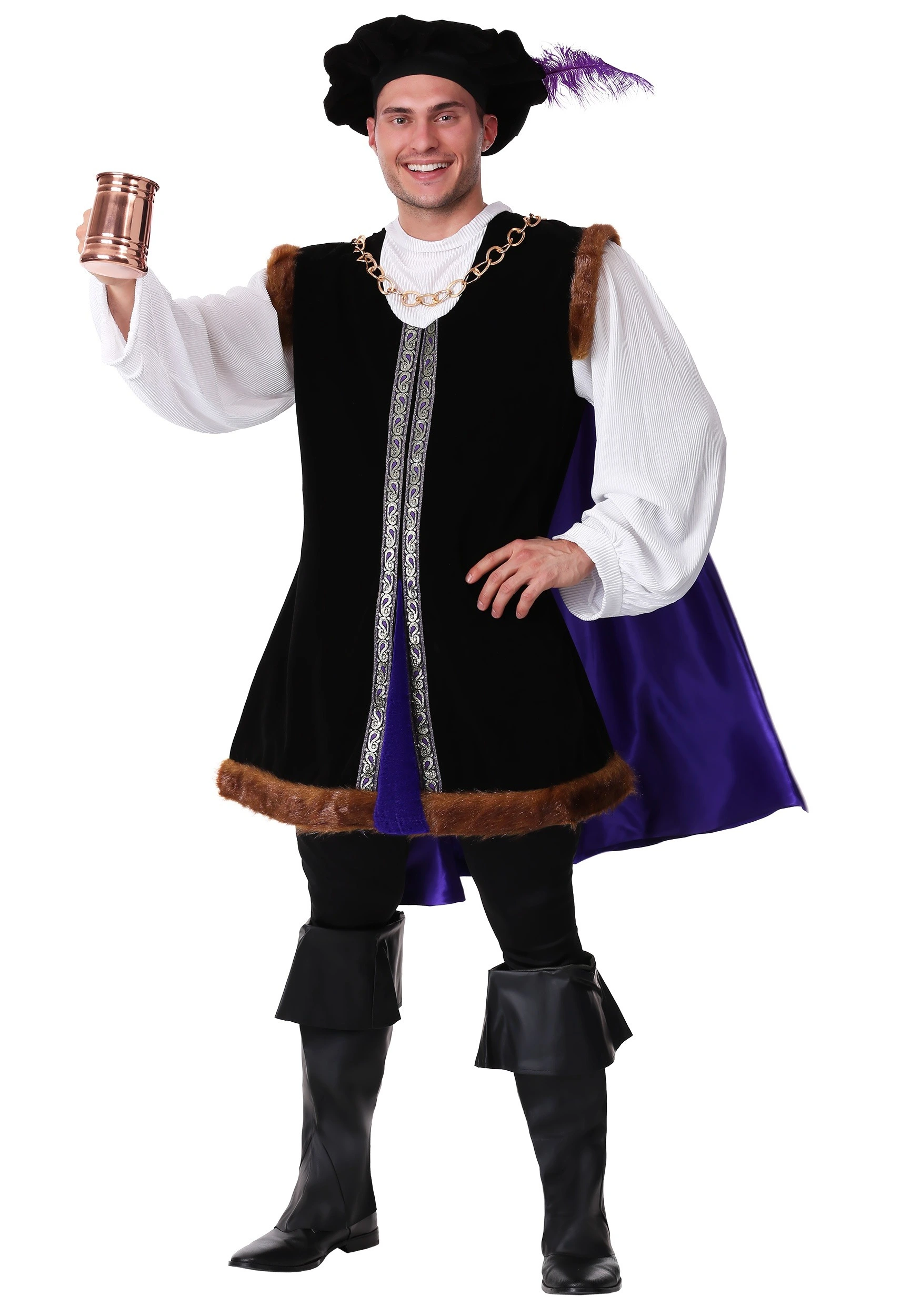 Noble Renaissance Man Costume 1 Noble Renaissance Man Costume