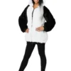 Women's Plus Size Panda Hooded Jacket Costume
