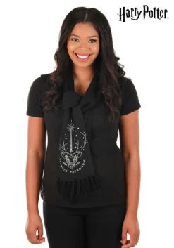 Harry Potter Patronus Glow Knit Scarf