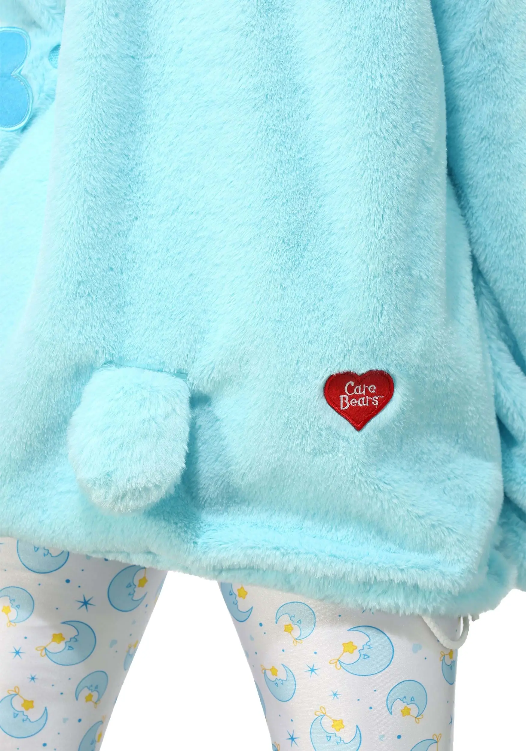 Plus Size Care Bears Women's Deluxe Bedtime Bear Costume 3 Plus Size Care Bears Women's Deluxe Bedtime Bear Costume - Image 3