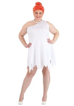 Classic Flintstones Wilma Plus Size Costume -Fun Costumes Shop plus size classic flintstones wilma costume alt 4