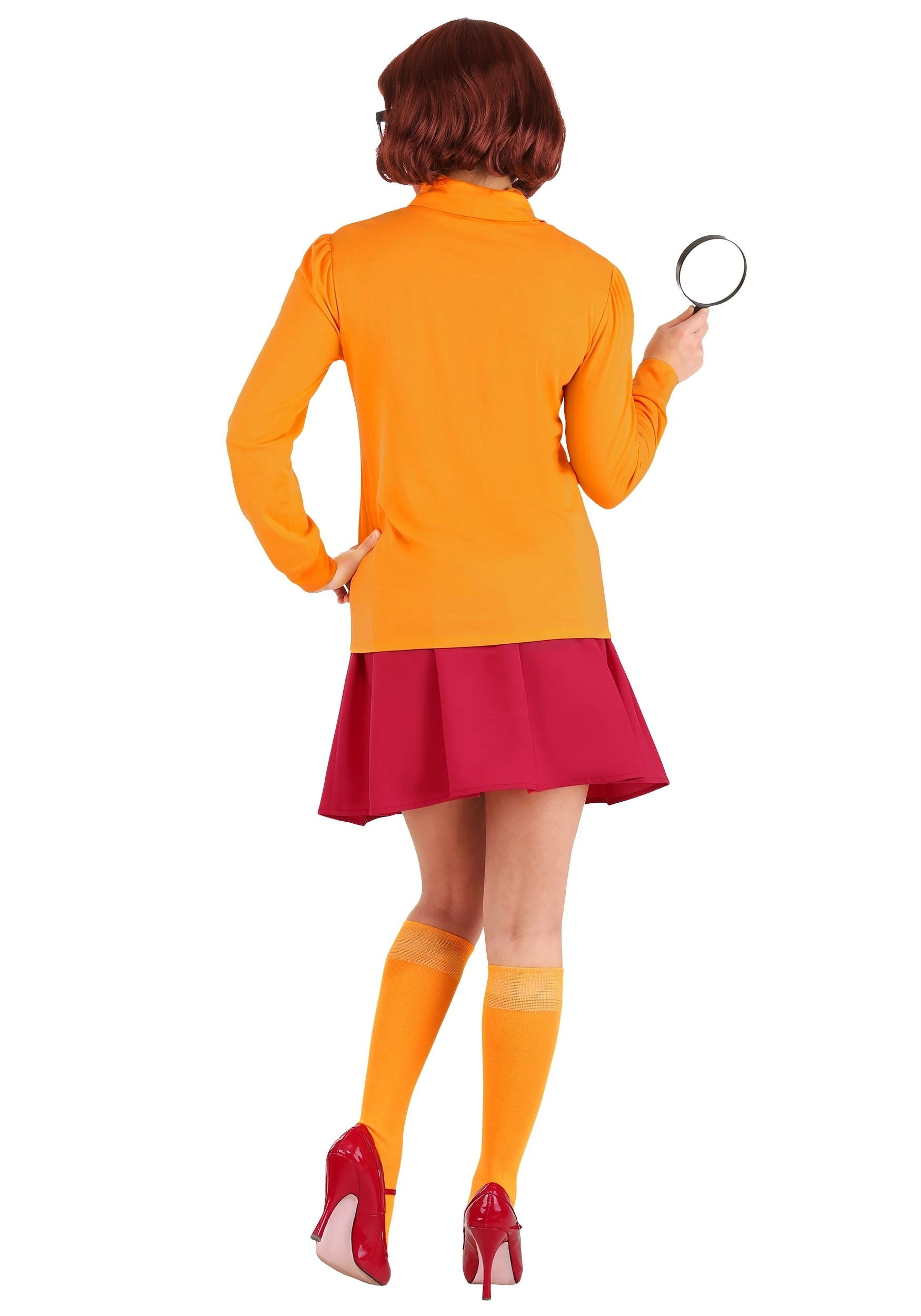 Plus Size Classic Scooby-Doo Velma Costume 2 Plus Size Classic Scooby-Doo Velma Costume - Image 2