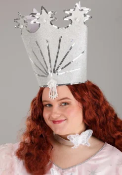 Plus Size Good Witch Glinda Costume -Fun Costumes Shop plus size good glinda costume alt 2