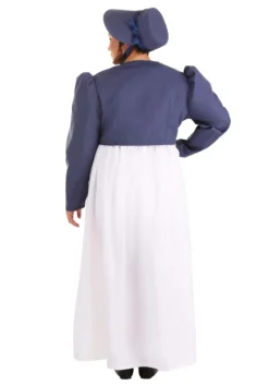 Plus Size Jane Austen Literary Costume 11 Plus Size Jane Austen Literary Costume -Fun Costumes Shop plus size jane austen costume alt 5