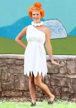 Plus Size Wilma Flintstone Costume -Fun Costumes Shop plus size wilma flintstone costume alt 6