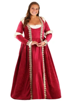 Women's Plus Size Crimson Maiden Costume