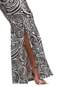 Plus Size Women's Foxy Lady Disco Costume -Fun Costumes Shop plus size womens foxy lady disco costume alt 5