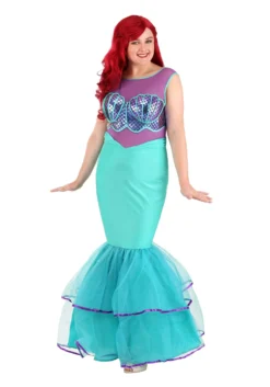 Armada Plus Size Shell-a-brate Mermaid Women's Costume