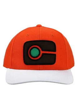 Pokemon Ash Ketchum Journeys Embroidered Pre-Curved Snapback Hat -Fun Costumes Shop pokemon ash ketchum journeys embroidered hat alt 2