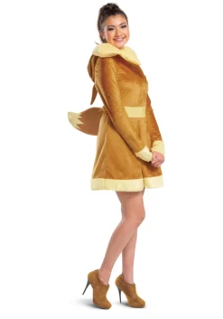 Pokemon Eevee Women's Dress Costume 8 Pokemon Eevee Women's Dress Costume -Fun Costumes Shop pokemon womens eevee dress costume alt 2