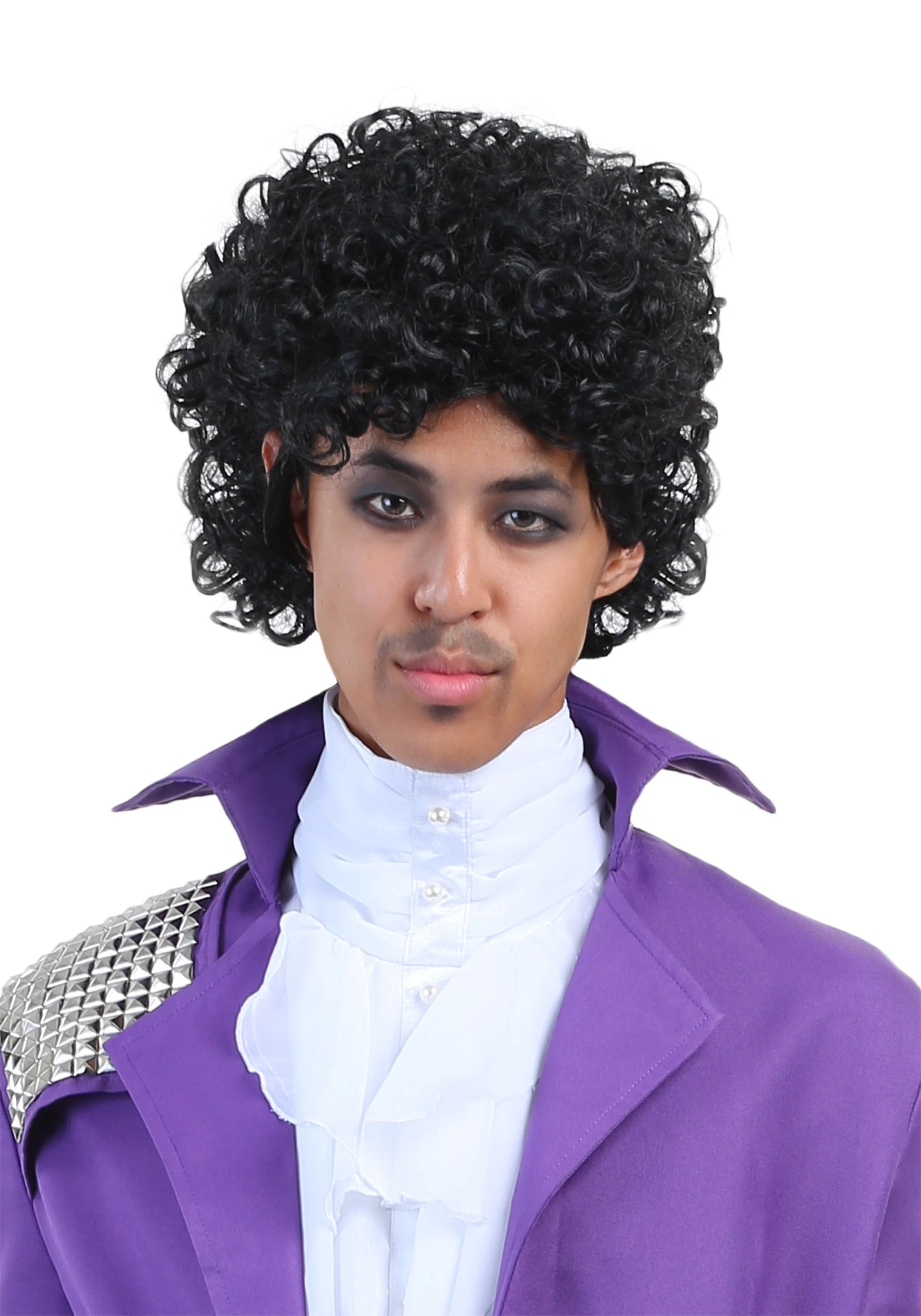 Men's Purple Rock Legend Wig 1 Men's Purple Rock Legend Wig