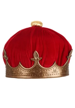 Queen Plush Costume Crown 9 Queen Plush Costume Crown -Fun Costumes Shop queen plush crown alt 4