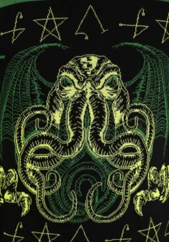 Rage Of Cthulhu Halloween Sweater For Adults -Fun Costumes Shop rage of cthulhu ugly halloween sweater alt 2