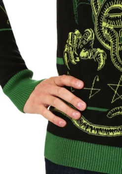 Rage Of Cthulhu Halloween Sweater For Adults -Fun Costumes Shop rage of cthulhu ugly halloween sweater alt 6