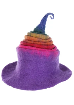 Adult Rainbow Borealis Heartfelted Witch Costume Hat 16 Adult Rainbow Borealis Heartfelted Witch Costume Hat -Fun Costumes Shop rainbow borealis heartfelted witch hat alt 7