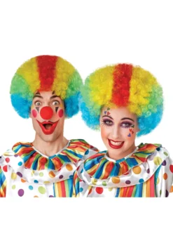 Multicolor Clown Wig