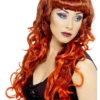 Smiffys Red Hot Siren Wig