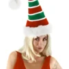 Adult Soft Ridged Santa Hat